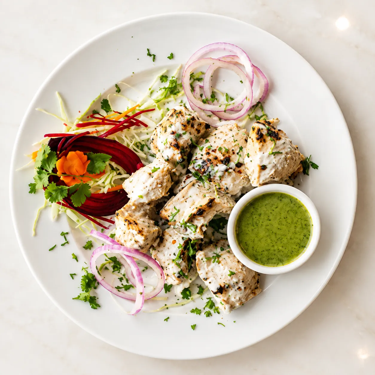 Chicken Malai Tikka at Choice of India