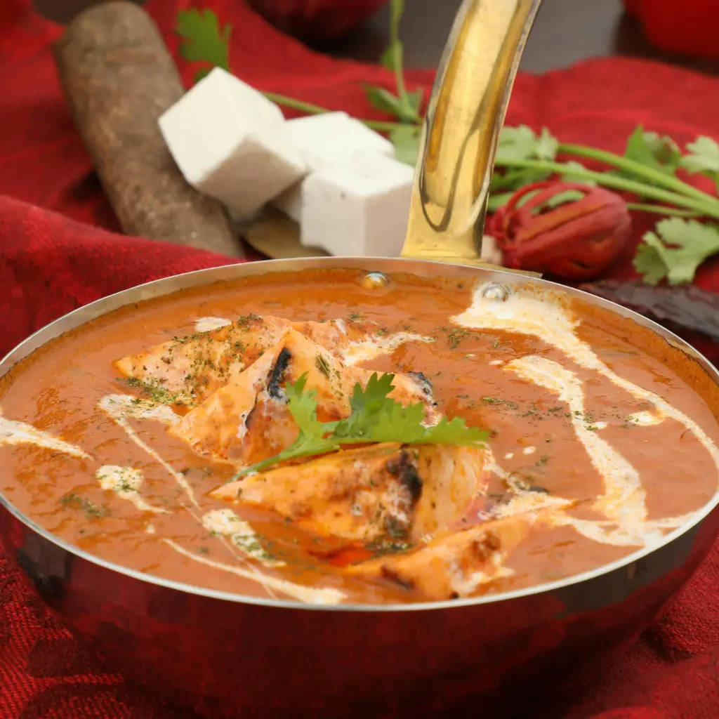 Authentic Paneer Butter Masala at Choice of India in Edmonton